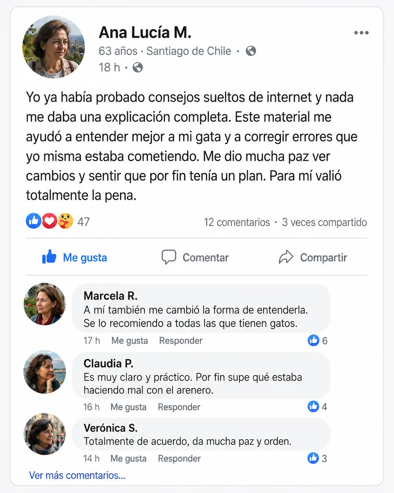 Reseña de Ana Lucía M. — Santiago de Chile sobre el Método A.R.E.N.A.